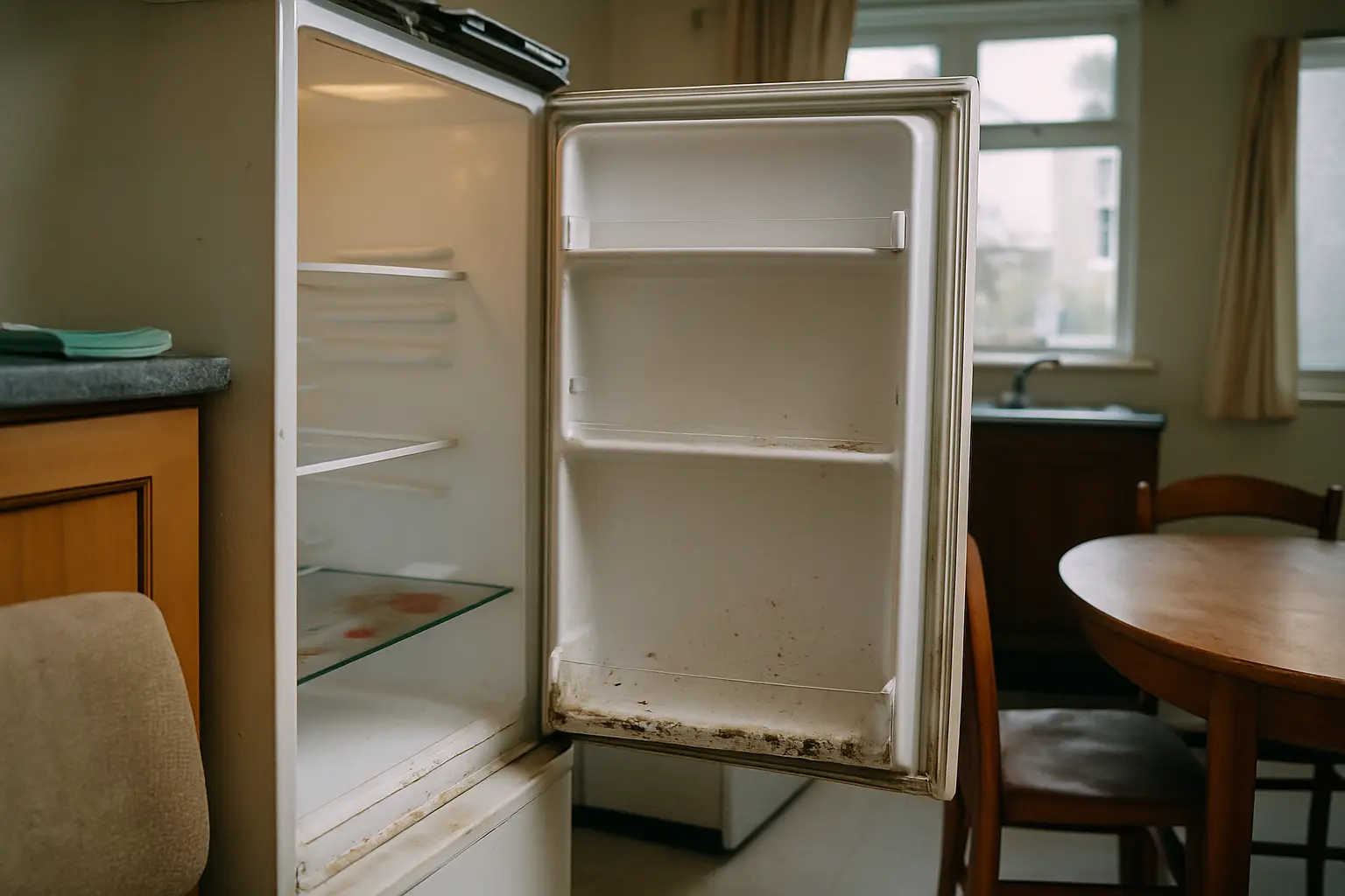 Photograph illustrating how to deep clean a kitchen, step by step