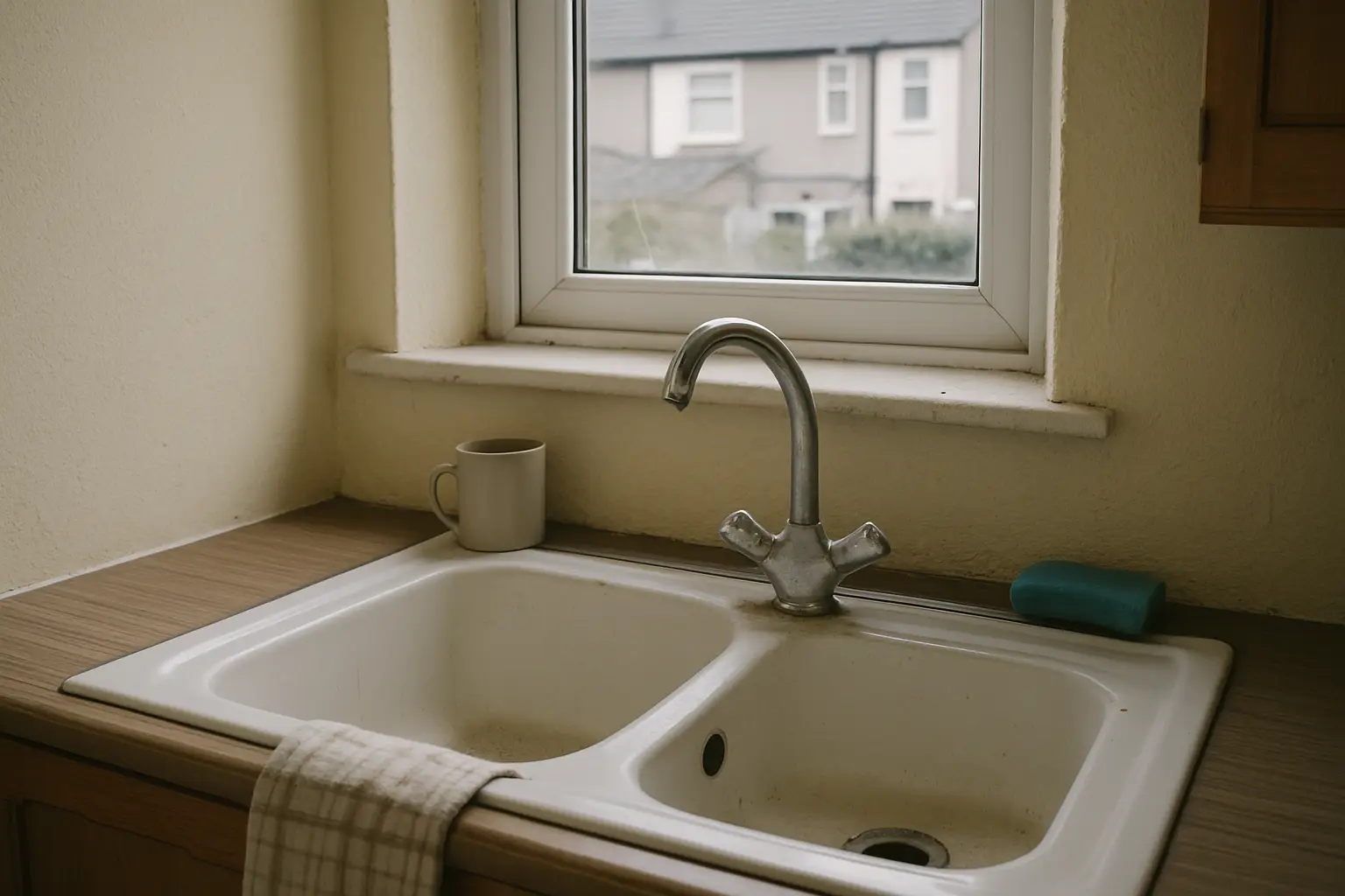 Photograph illustrating how to prepare for a deep clean